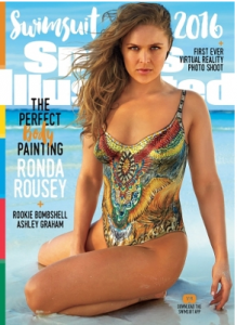 2016 Sports Illustrated Swimsuit cover, Ashley Graham, model