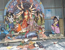 Hindu, Temple, Desecrated, Bangladesh