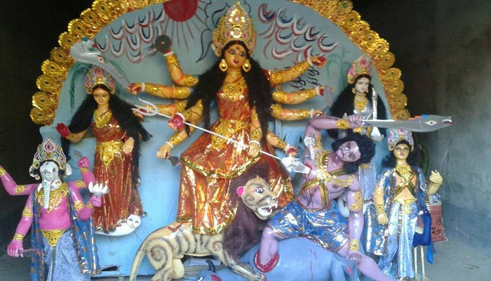 Durga Puja, Kanglapahari, West Bengal, denied, permission, celebration pics, pictures, 2016