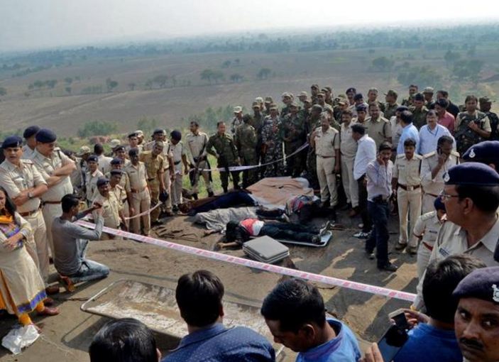 SIMI, terrorists killed, Madhya Pradesh, India, NHRC