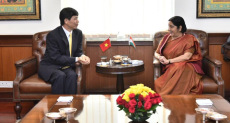 Vietnam India relations, Vietnam, Sushma Swaraj,Dang Dinh Quy