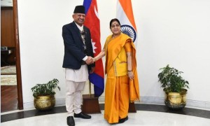 External Affairs Minister, Sushma Swaraj , Foreign Affairs , Nepal, Pradeep Kumar Gyawali, Projects, development, connectivity, latest news, updates